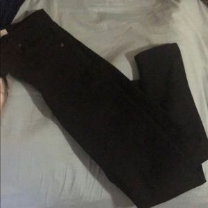 Topshop plain black Jamie jeans